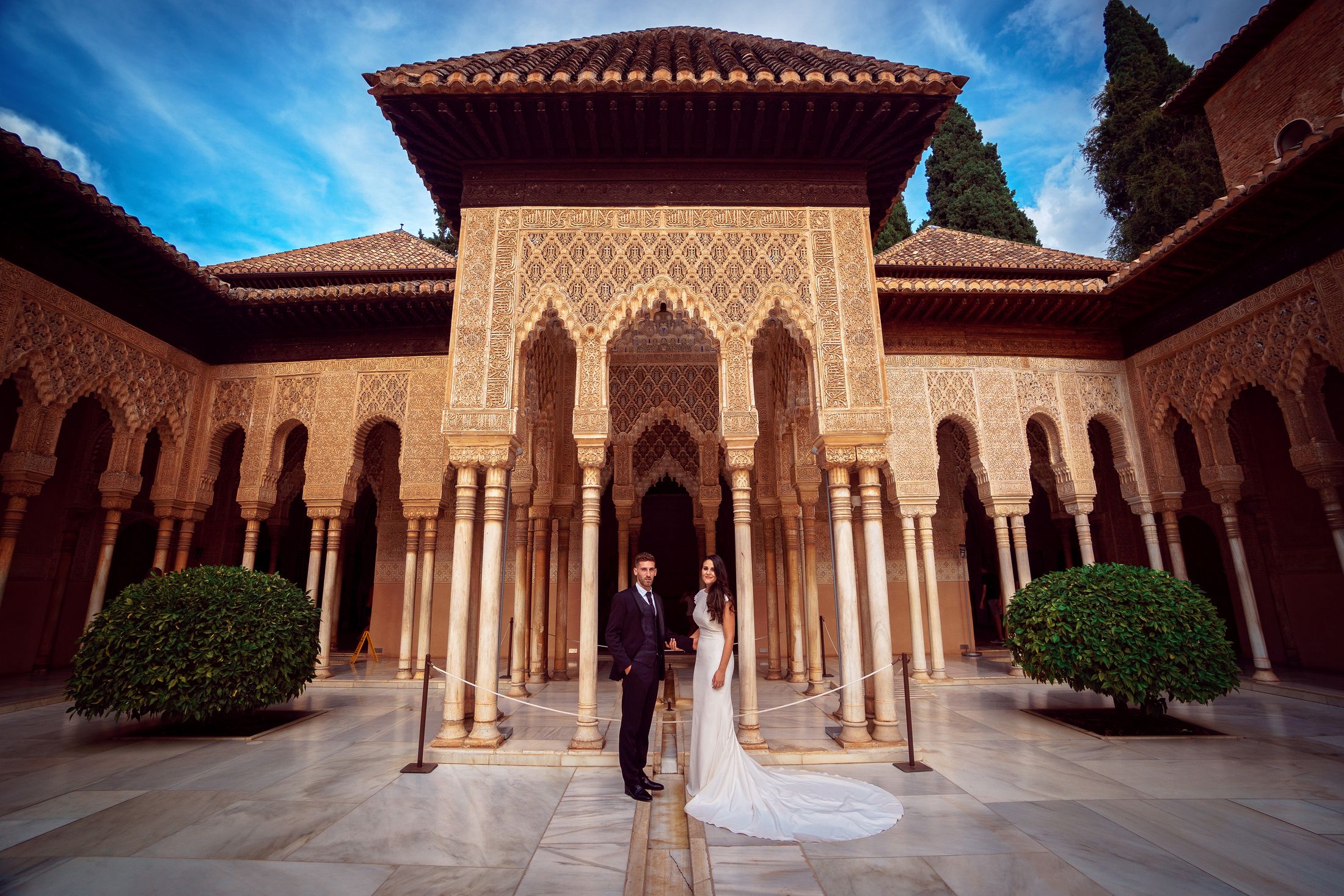 Postboda en Alhambra