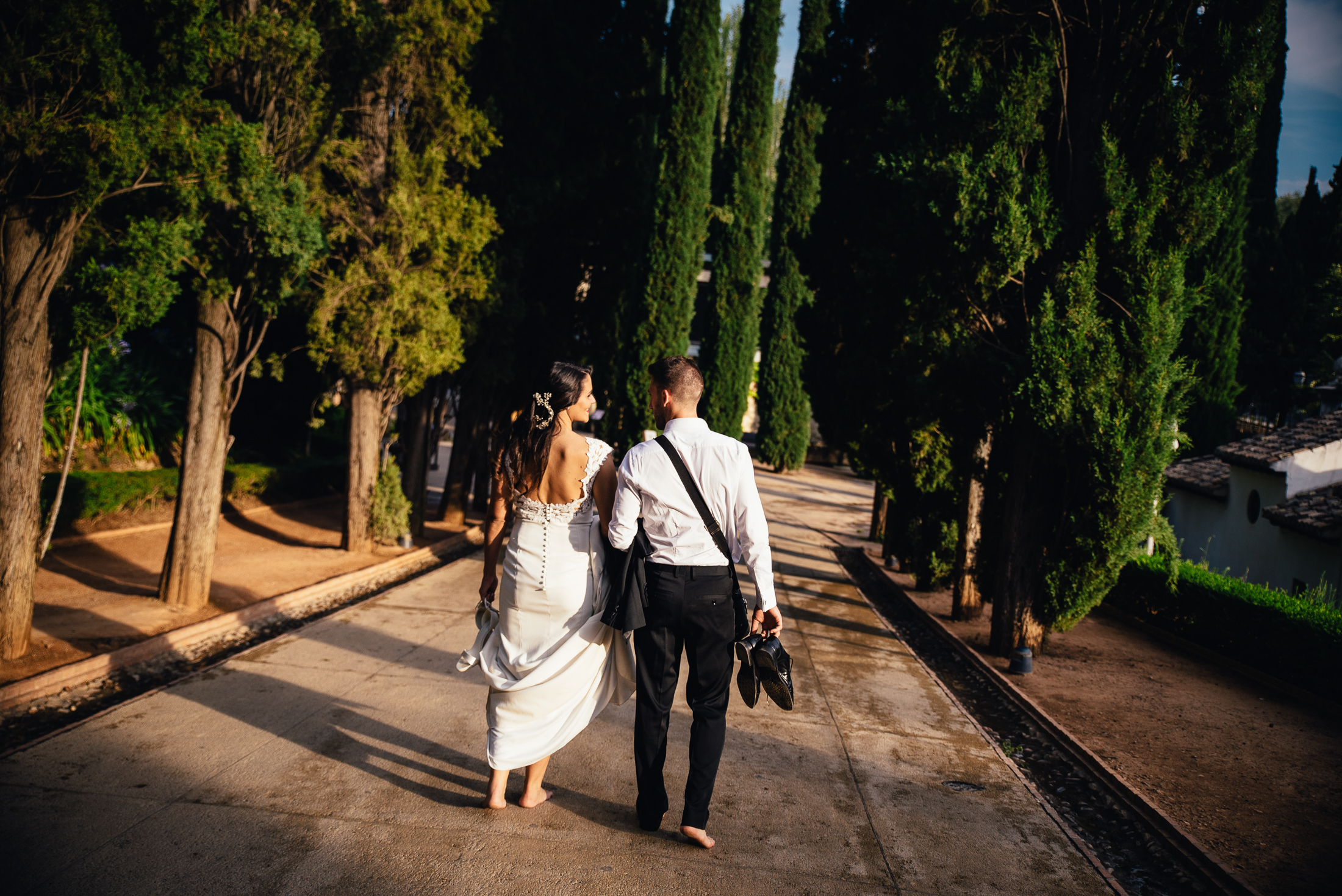 Fun Post Wedding in Alhambra Palace