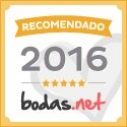 WedFotoNet recomendado por Bodas.net 2016