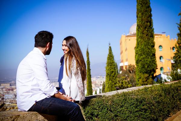 Pre boda en Granada - Esther y Antonion  